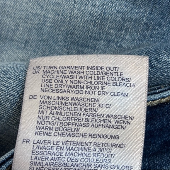 NYDJ Marilyn Straight Jeans Cool Embrace Denim Classic Medium Wash Romance 6P - Picture 13 of 16